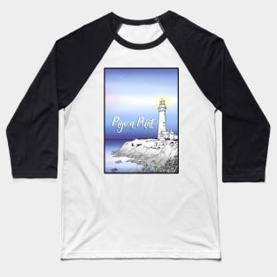 Pigeon Point Light Station Baseball T-Shirt